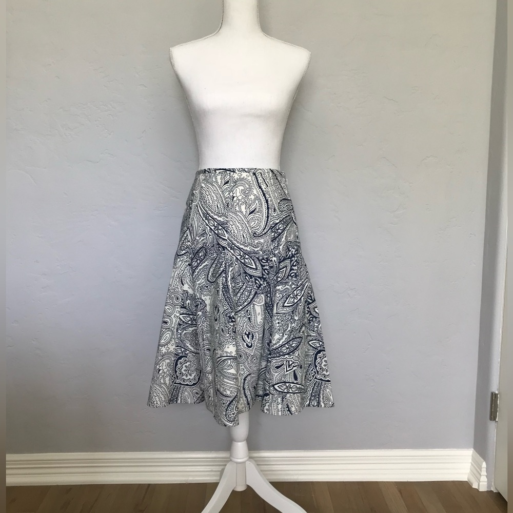 Talbots Paisley Flare Skirt (Spring/Summer)